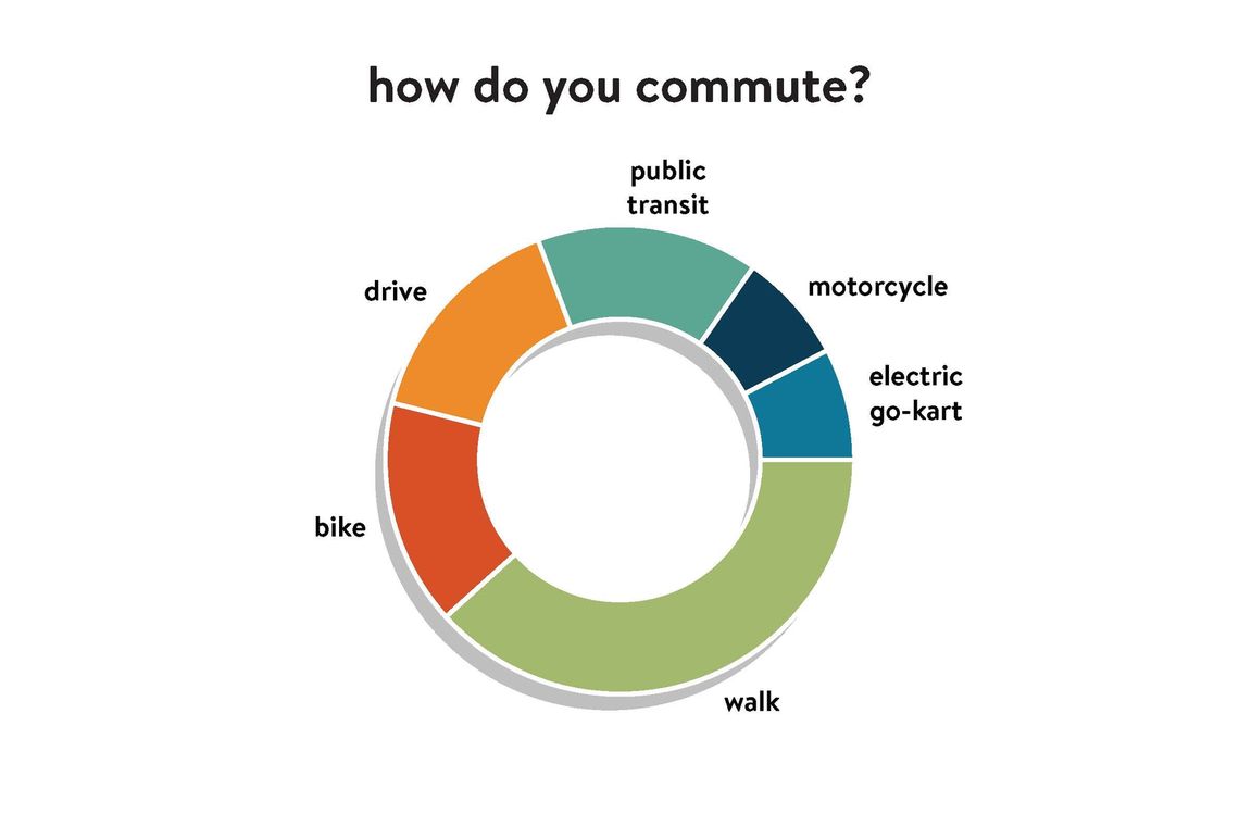commute pie chart blog